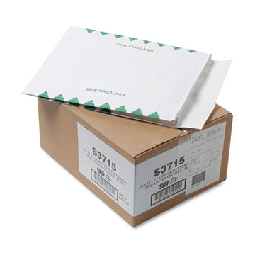 Quality Park™ Ship-lite Expansion Mailer, #13 1-2, Cheese Blade Flap, Redi-strip Closure, 10 X 13, White, 100-box freeshipping - TVN Wholesale
